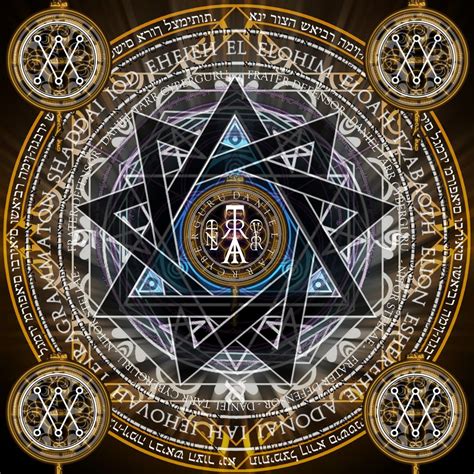 Occult emblems for spells